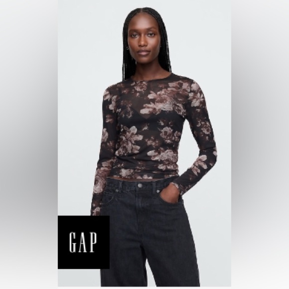5 for $25! NWOT Sheer Mesh Shirt